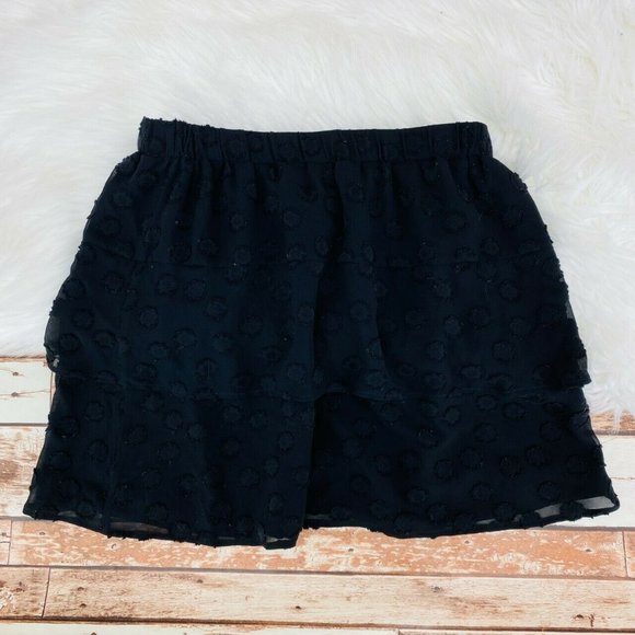 LOFT Dresses & Skirts - Ann Taylor Loft Elastic Waist Polka Dot Skirt SM
